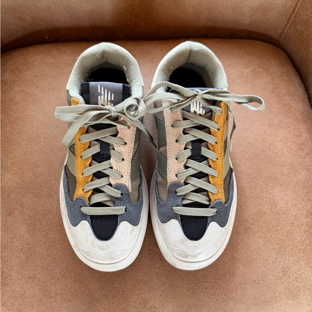 New Balance CT302 Tan and Gray Casual Sneakers - Picture 5 of 6
